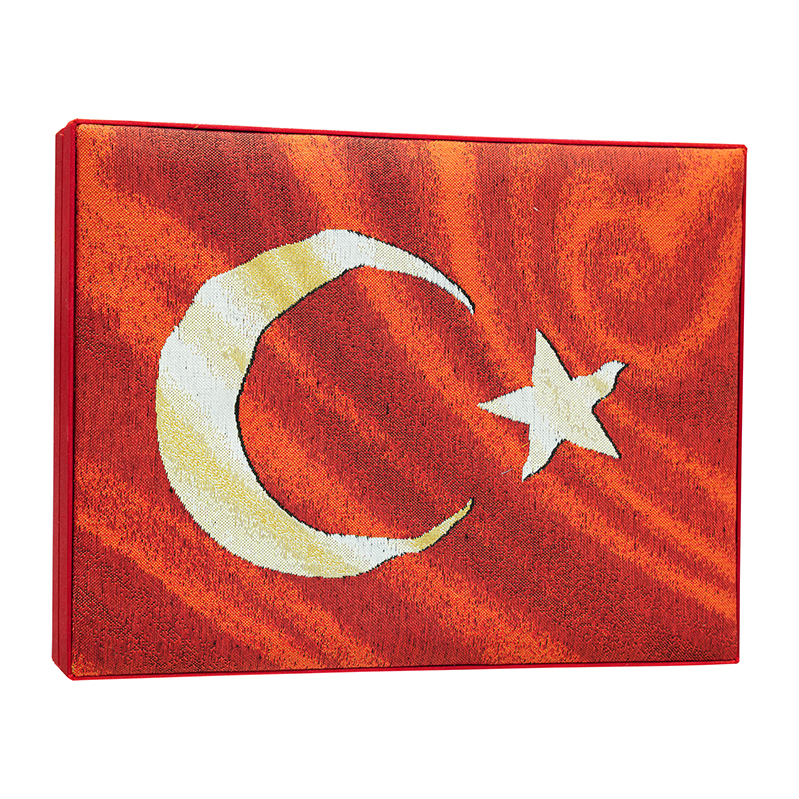 Goblen Türk Bayrağı Çikolata Kutusu
