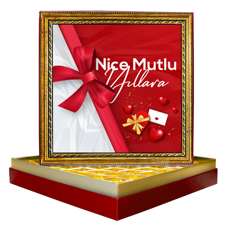Kalpli Tebrik Hediye Kutusu